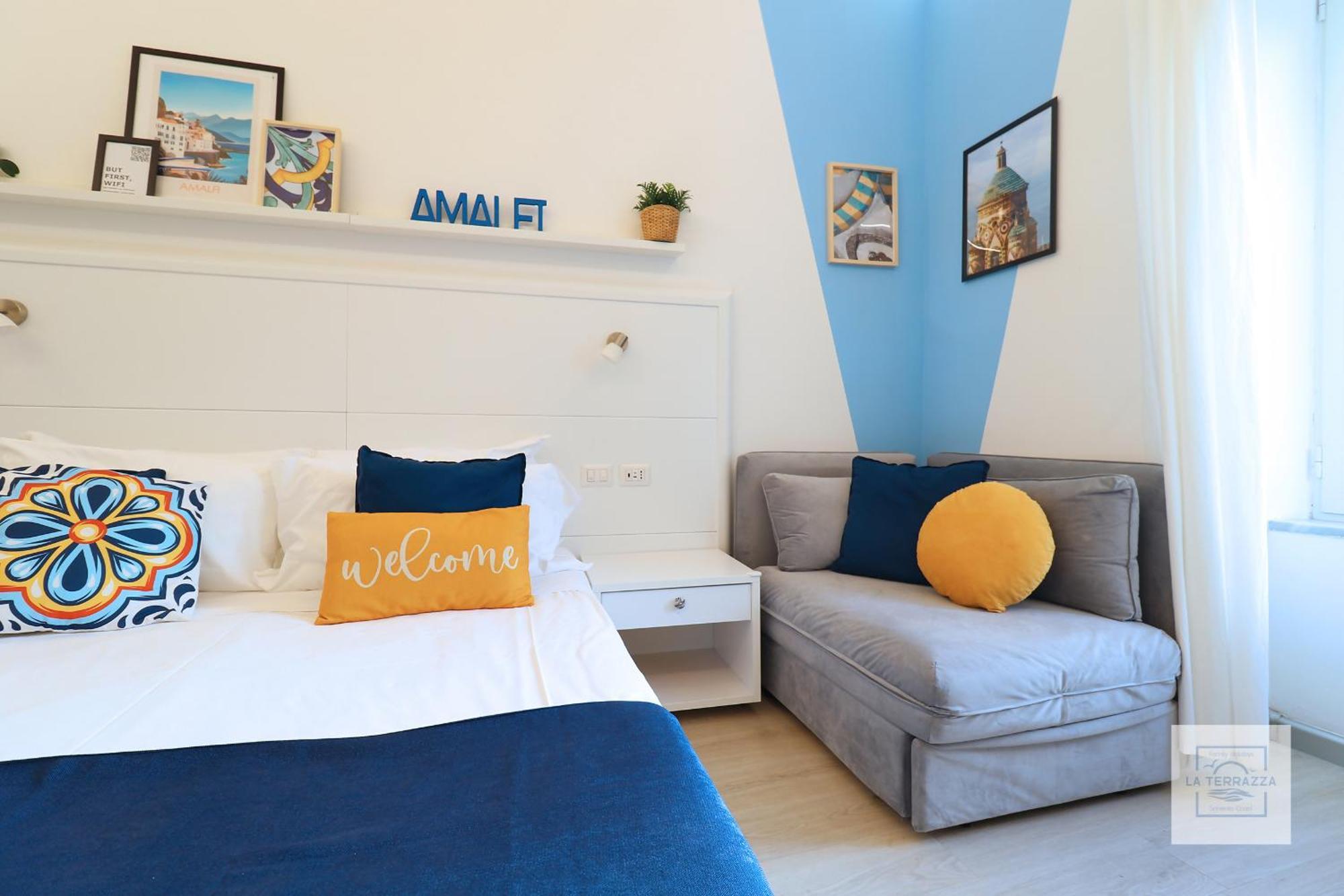 La Terrazza Family Holidays - Sorrento Coast Сант'Агнело Екстериор снимка