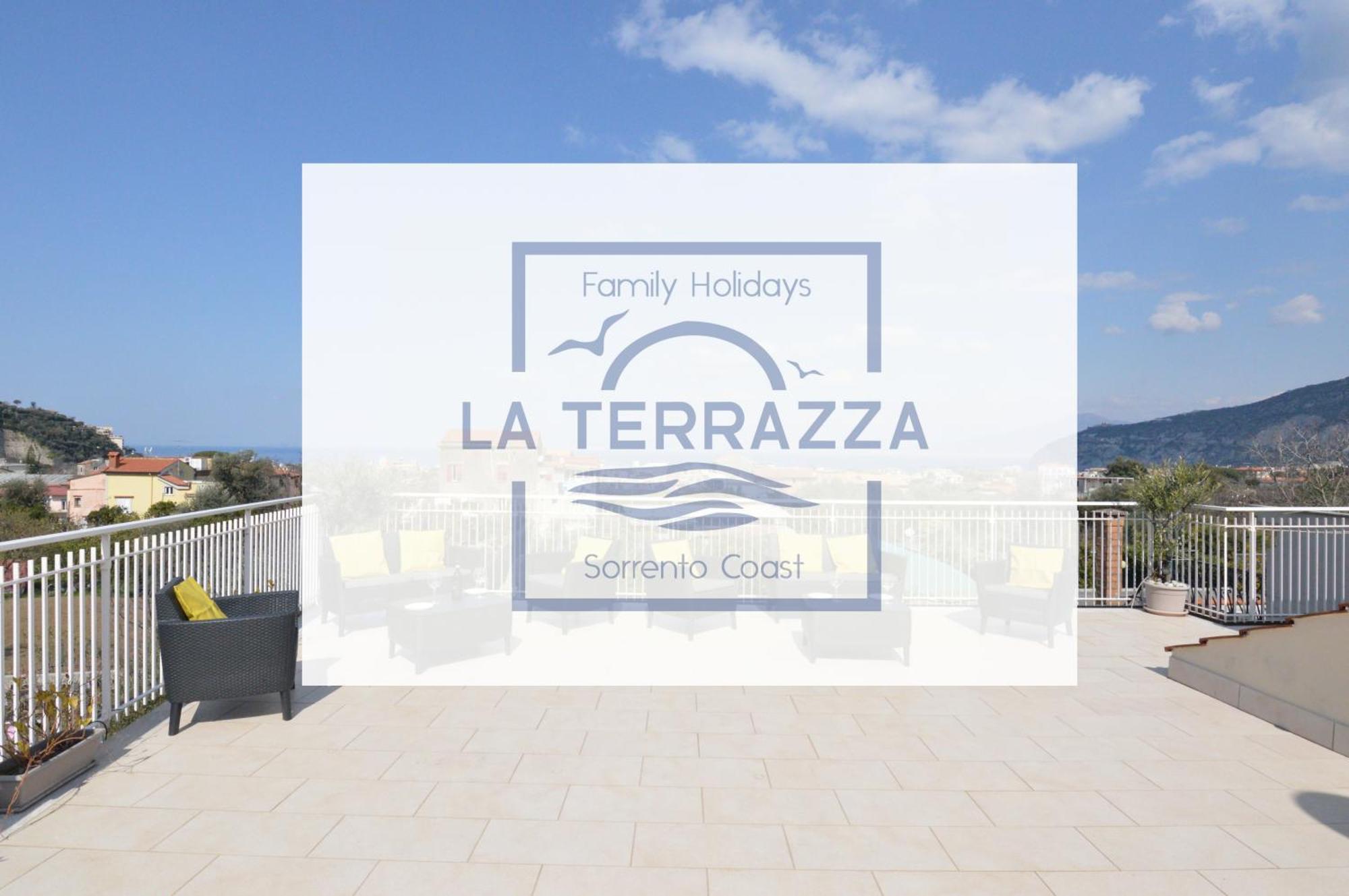 La Terrazza Family Holidays - Sorrento Coast Сант'Агнело Екстериор снимка