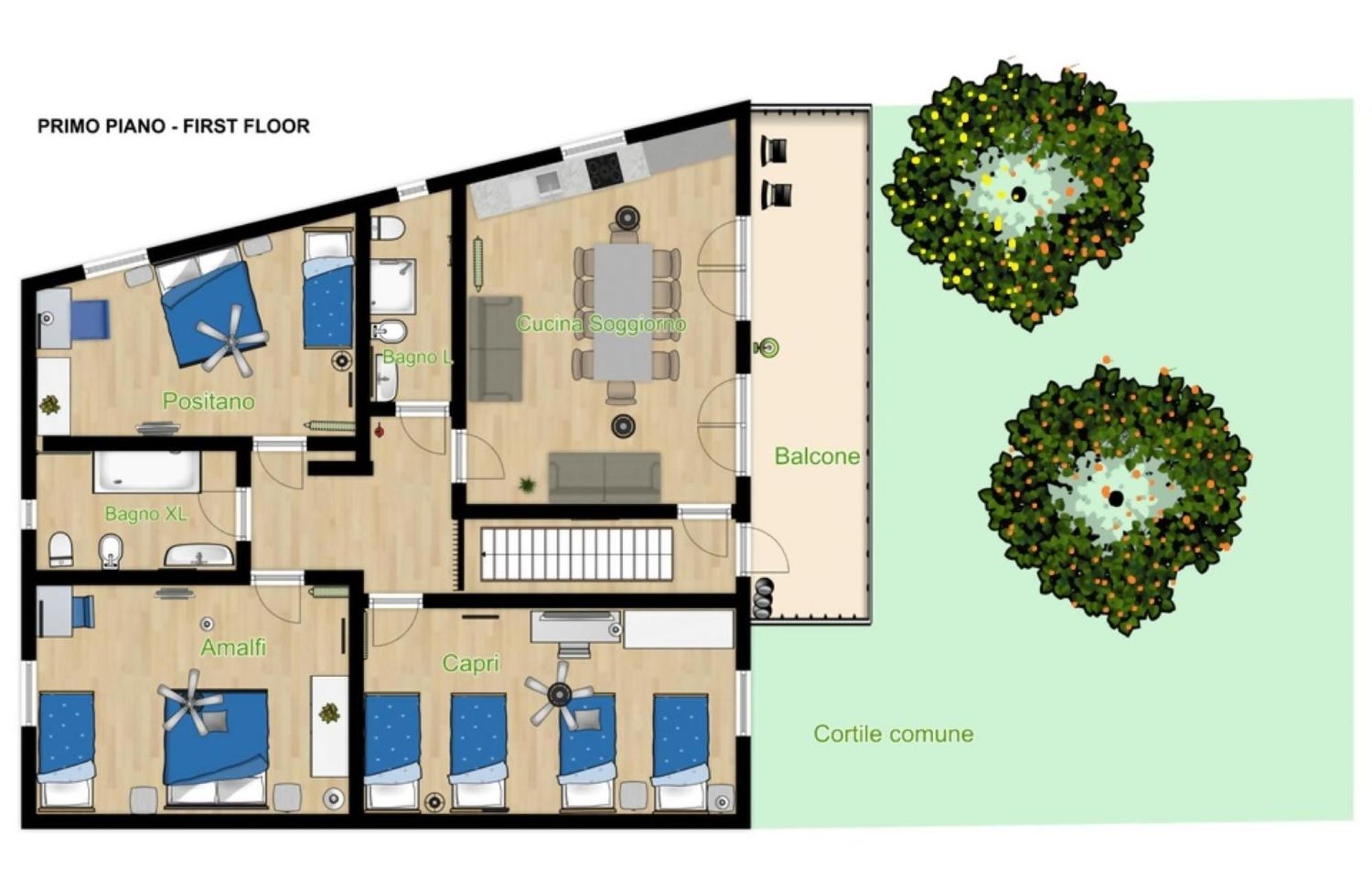 La Terrazza Family Holidays - Sorrento Coast Сант'Агнело Екстериор снимка